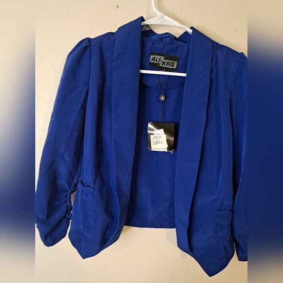 Ali & Kris blue blazer suit jacket size small NWT - Picture 1 of 6
